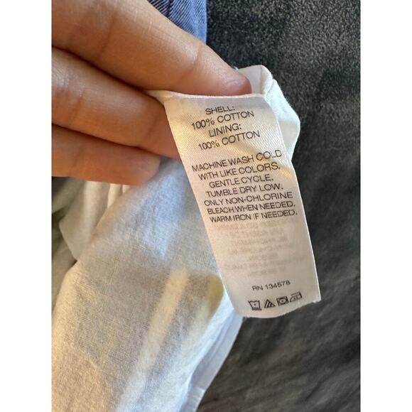 Vineyard Vines Chambray Shift Dress, EUC, Sz Girls 12 (12D) - Picture 5 of 5